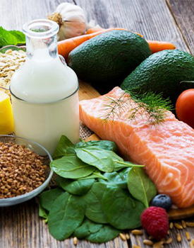 Spread of healthy foods